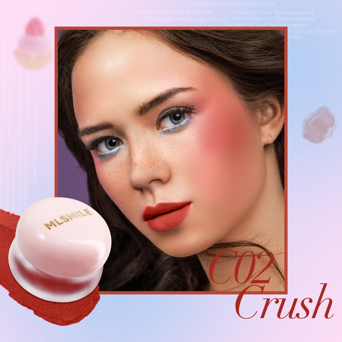 ML Smile Blurry Pudding pot for Lip and Cheek 3g