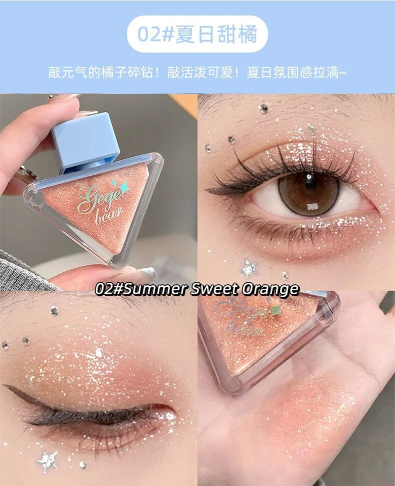 GEGE BEAR Lustrous and Colorful Eyeshadow Liquid 6.5ml