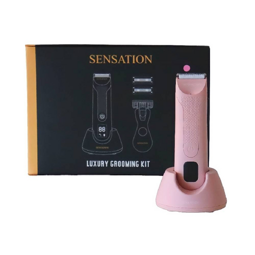 Sensation 2.0 Trimmer + Crop Shaver For Body And Sensitive Areas Pink Color