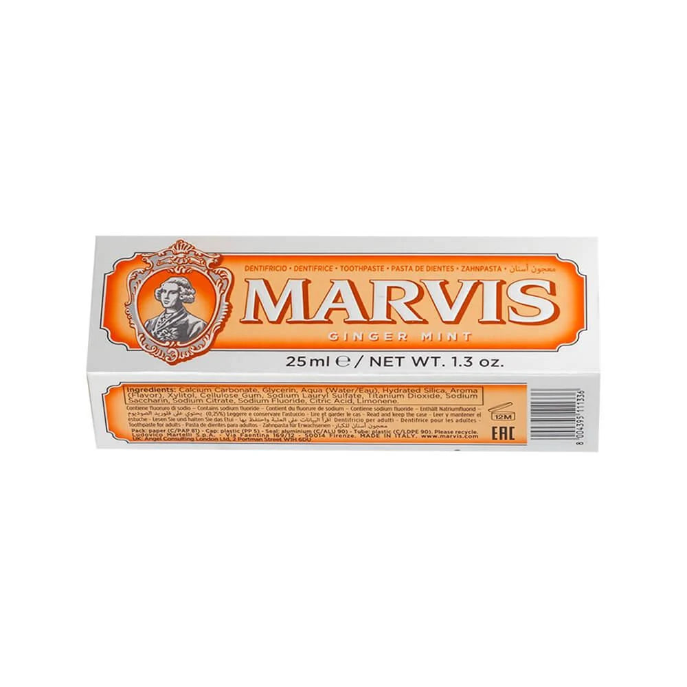 Marvis Ginger and Mint Toothpaste, 25ml