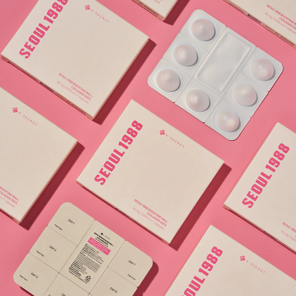 KSECRET SEOUL 1988 Boosting Ball : Collagen 100% - 35mg x 7