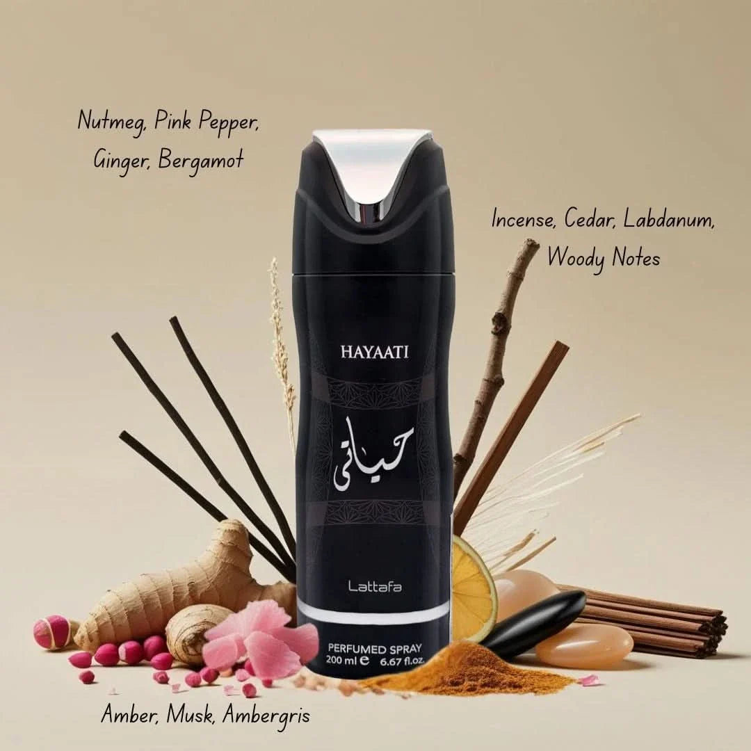 Lattafa Unisex Hayaati Deodorant 200ml