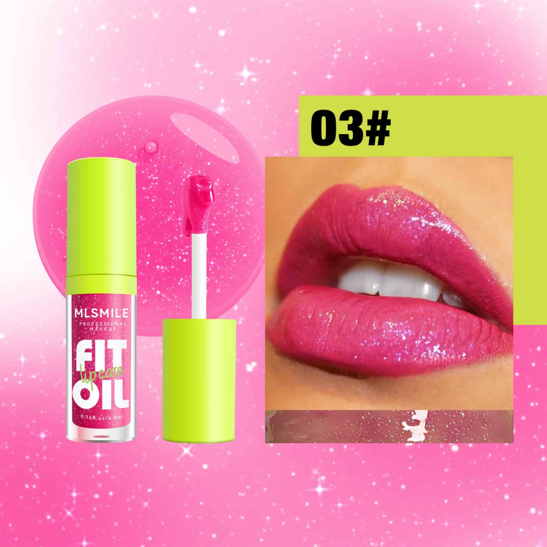 ML Smile Fat Perks Lip Gloss 4.8ml