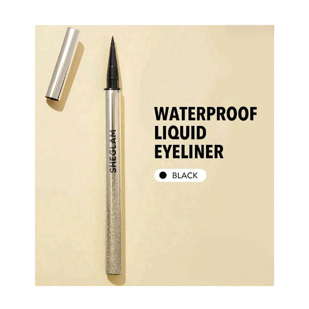 Sheglam Waterproof liquid eyeliner-black