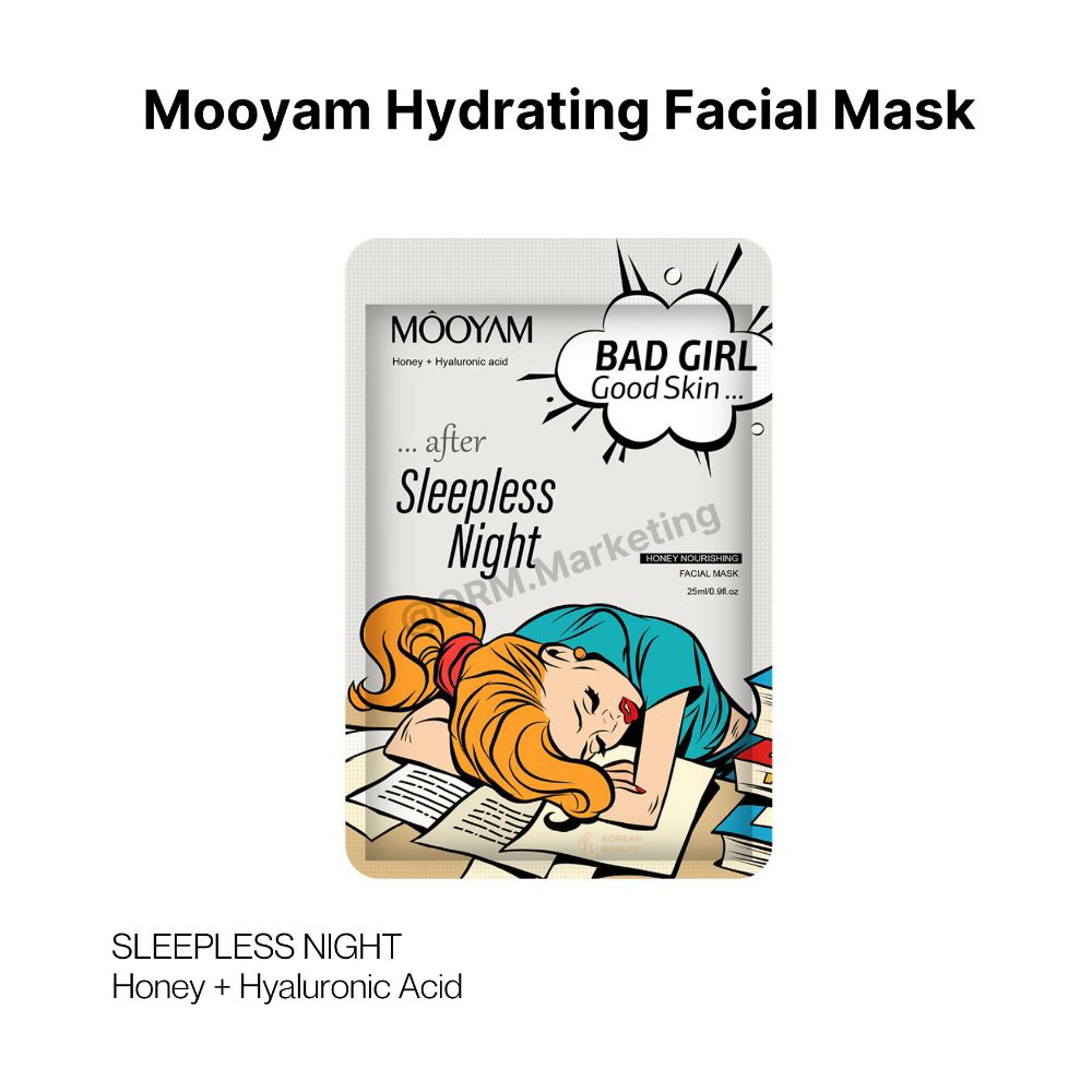Mooyam Facial Mask After Sleepless Night Honey-Hyaluronic aid-25ml