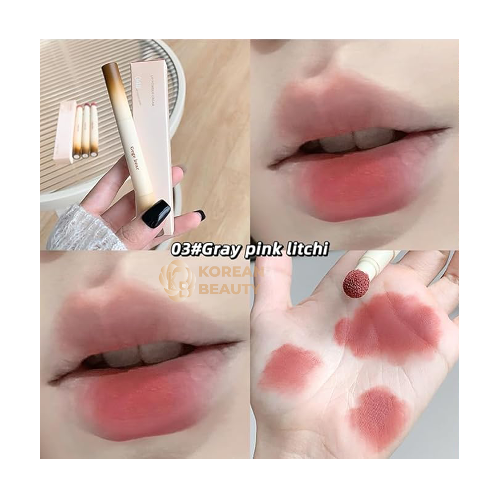 GEGE BEAR Velvet Mist Lip Powder Cream 2g