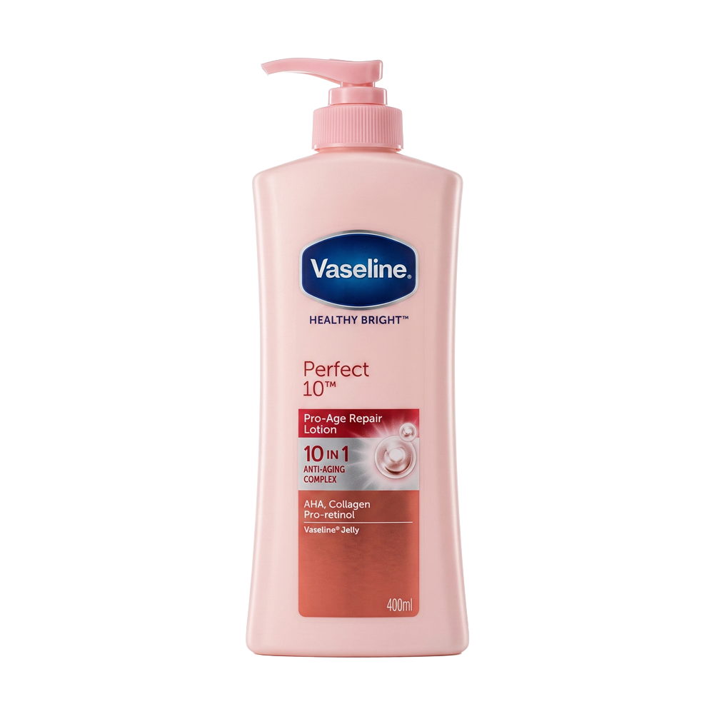 Vaseline - Healthy Bright Perfect 10 Pro-Age Repair Lotion 400ml