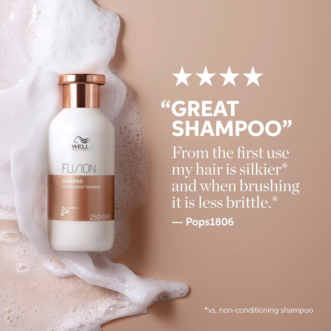 Wella Fusion Intense Repair Shampoo 250 ml