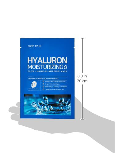 SOME BY MI Hyaluron Moisturizing Glow Luminous Ampoule Mask