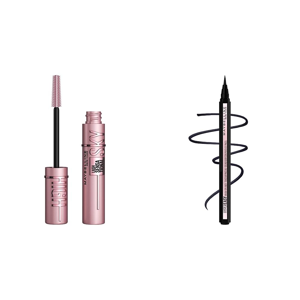 Maybelline New York - YOUR NEXT LEVEL EYE LOOK - 1 SKY HIGH MASCARA + 1 HYPER EASY LINER + 1 FALSIES LASH LIFT MASCARA SET