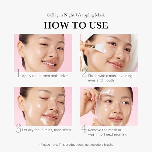 MEDICUBE Collagen Firming Set Night Wrapping Mask & Collagen Jelly Cream