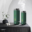 Portable Bakhoor Burner Diamond Shape Green Color