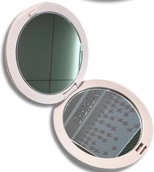 Dior Beauty Pink Heart Shaped Mirror Pocket - Leather (without box)