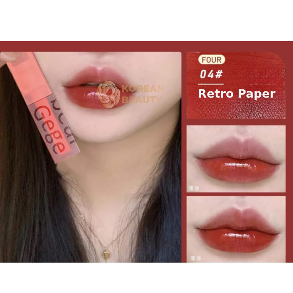 GEGE BEAR Soft Velvet Matte Liquid Lipstick 3g