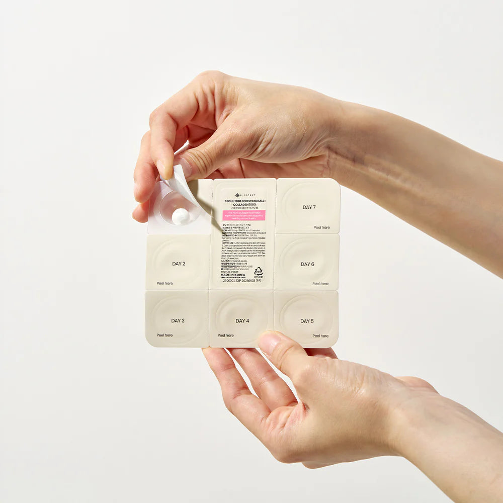 KSECRET SEOUL 1988 Boosting Ball : Collagen 100% - 35mg x 7