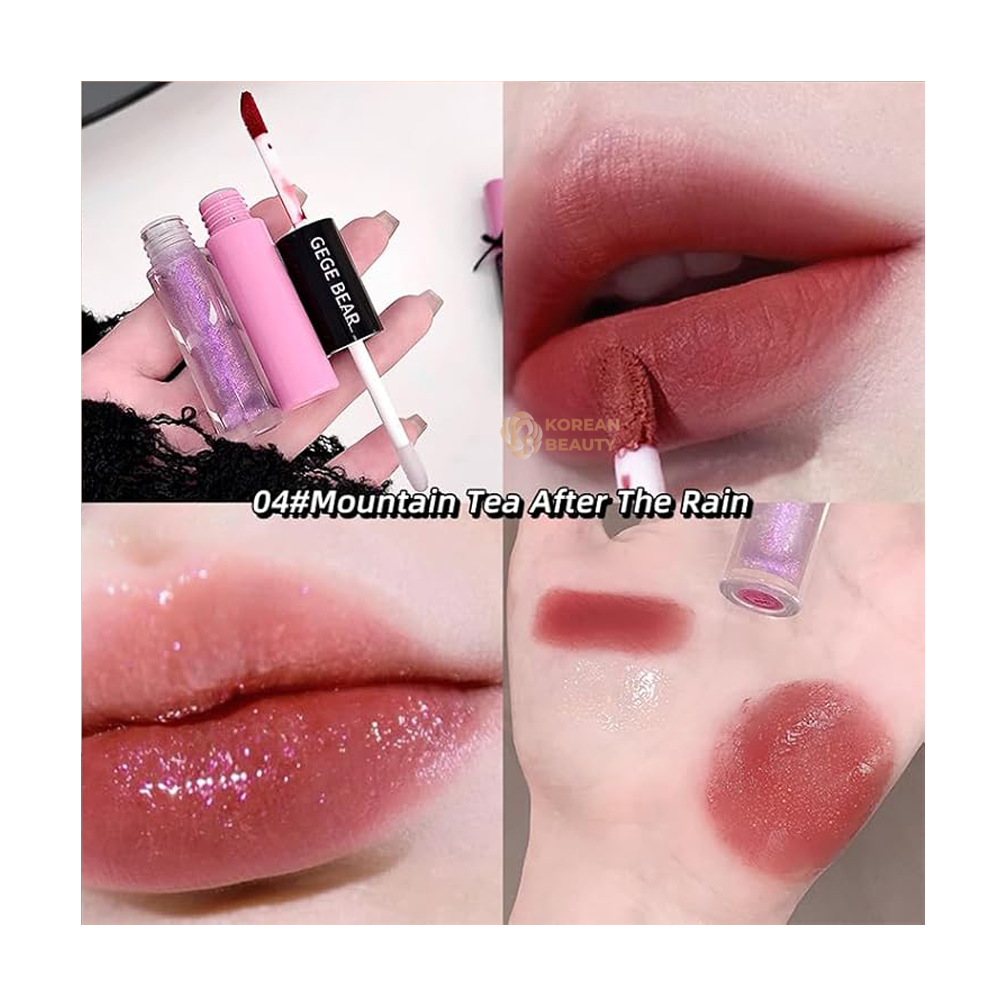 GEGE BEAR Double Head Lip Glaze 1.8ml