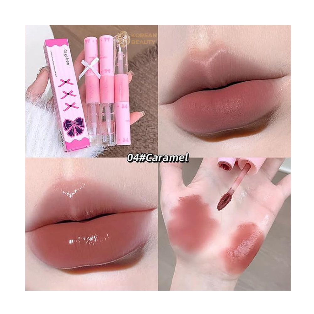 GEGE BEAR Light Color Double Raincoat Lip Glaze
