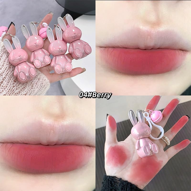 GEGE BEAR Pink Rabbit velvet mist lip cream 1.8g