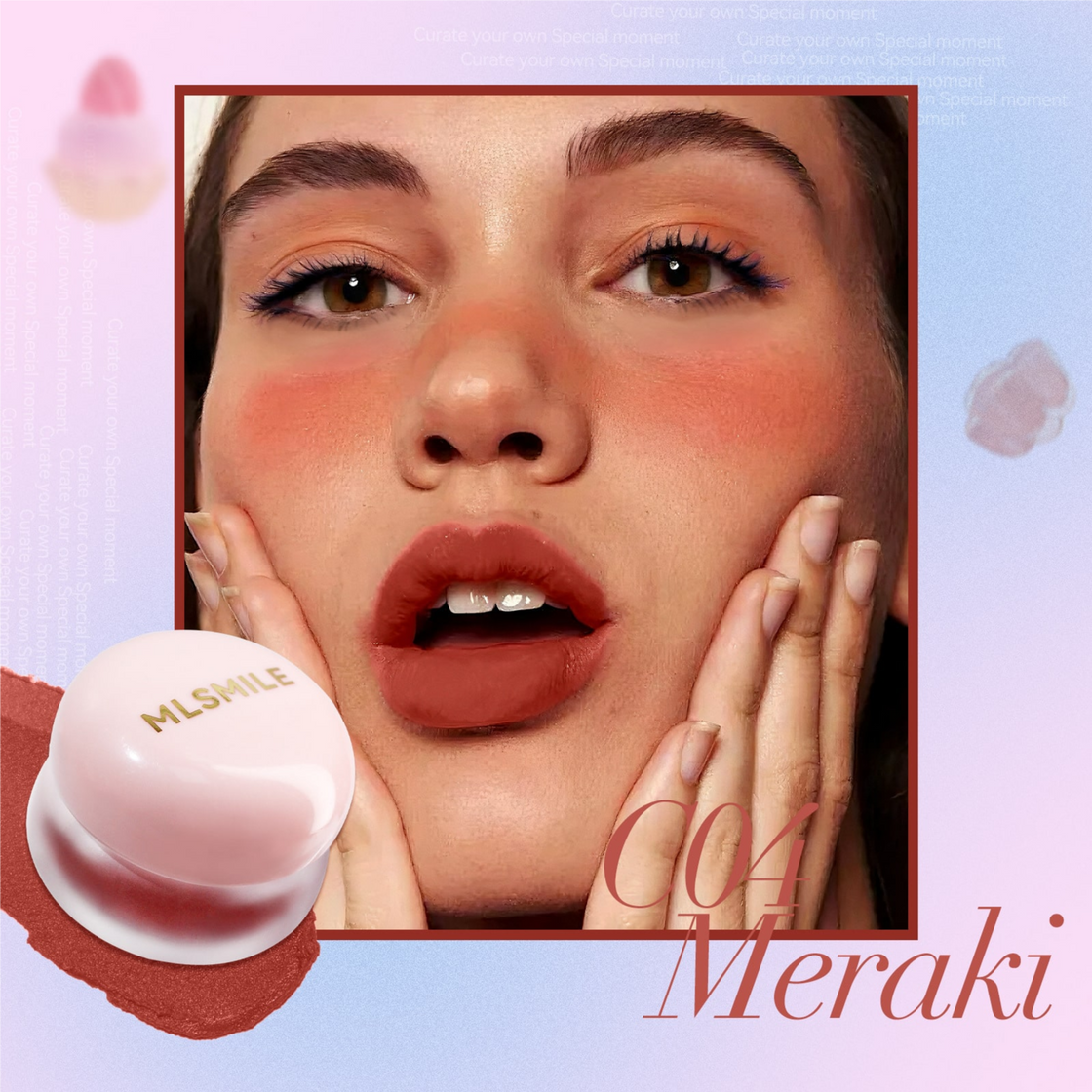 ML Smile Blurry Pudding pot for Lip and Cheek 3g