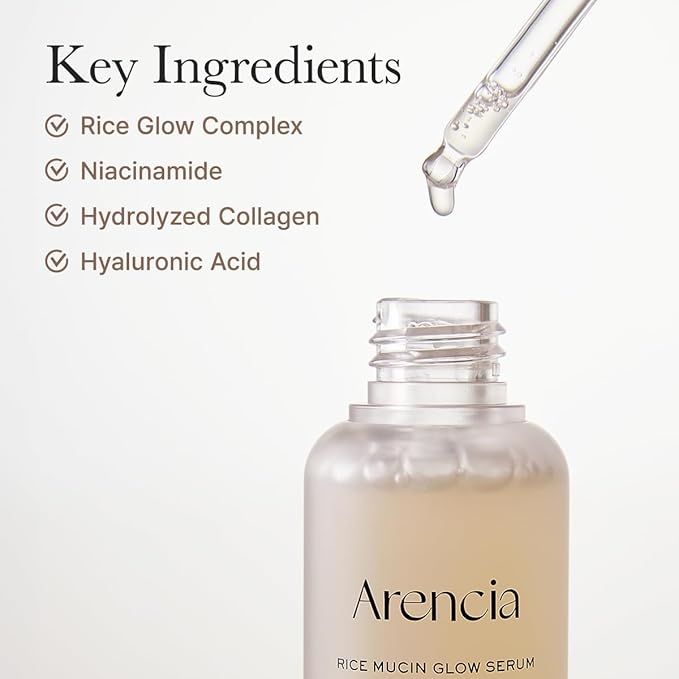 Arencia Rice Mucin Glow Serum 30ml