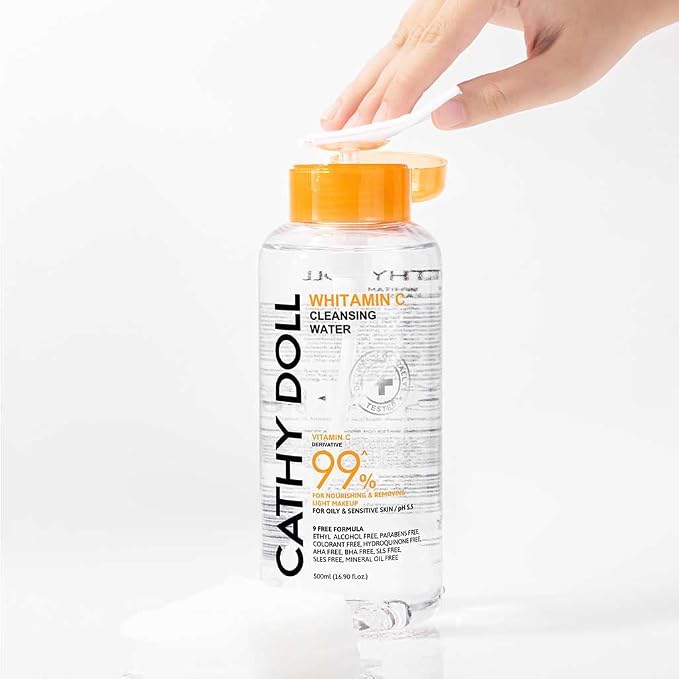 CATHY DOLL Vitamin C Cleansing Water 500ml