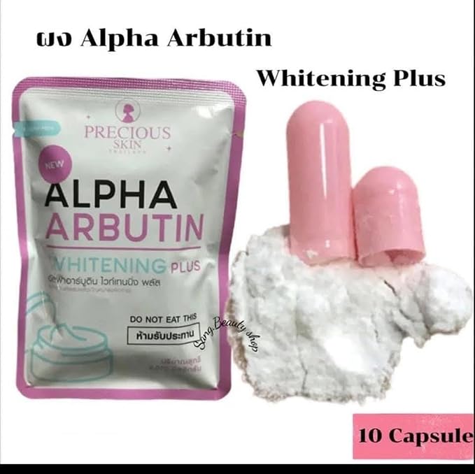 Precious Skin - Alpha Arbutin Collagen whitening capsules 3plus