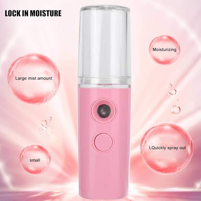 iBeauty Mini Portable Face Humidifier - Pink