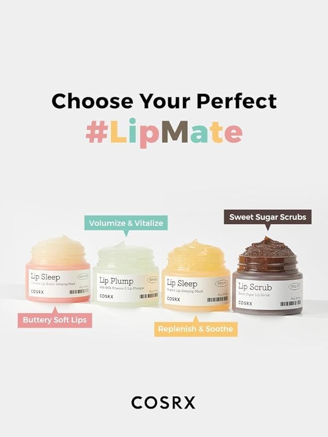 COSRX lip sleep honey sugar scrub 20g