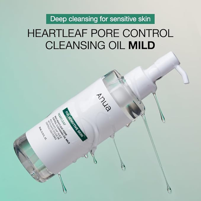 ANUA heartleaf pore control cleansing oil mild 200ml