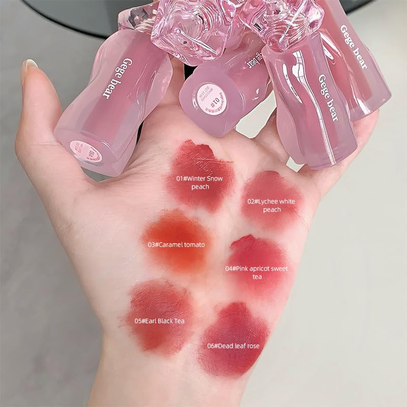 GEGE BEAR Velvet mist cream lip mud 2g