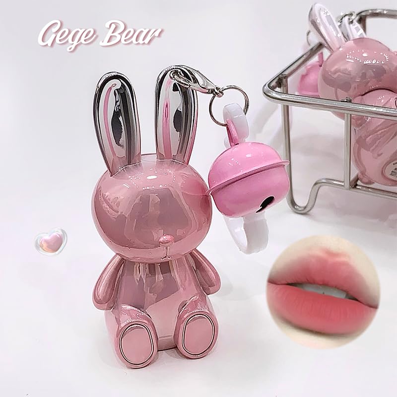 GEGE BEAR Pink Rabbit velvet mist lip cream 1.8g