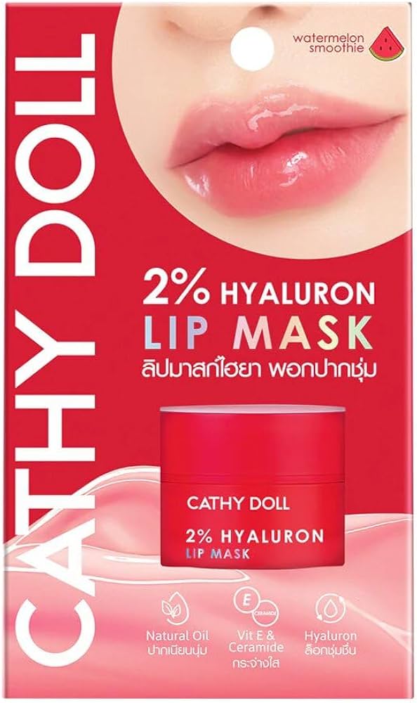 CATHY DOLL 2% HYALURON LIP MASK WATERMELON - 4.5G