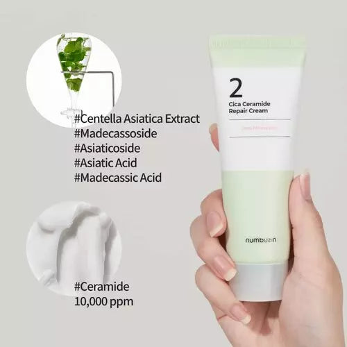 Numbuzin No. 2 Cica Ceramide Repair Cream 60ml