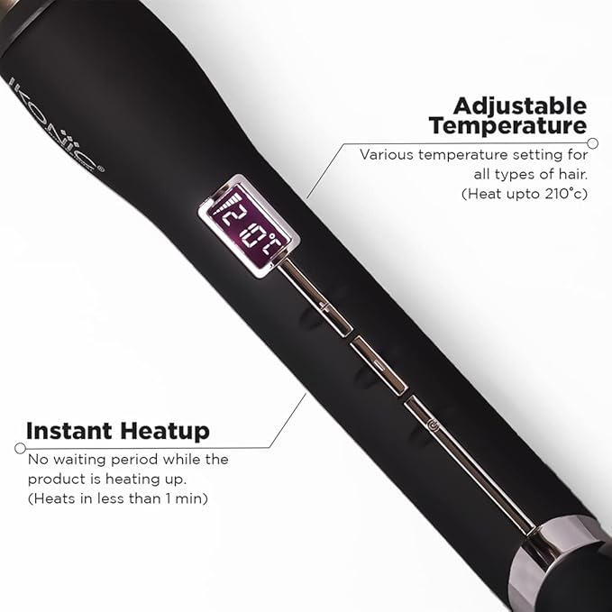 Ikonic Professional Curling Tong CT-19 mm - Perfect Curls Every Time