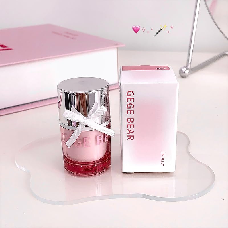 GEGE BEAR Crystal Transparent Lock Light Lip Jelly 5g