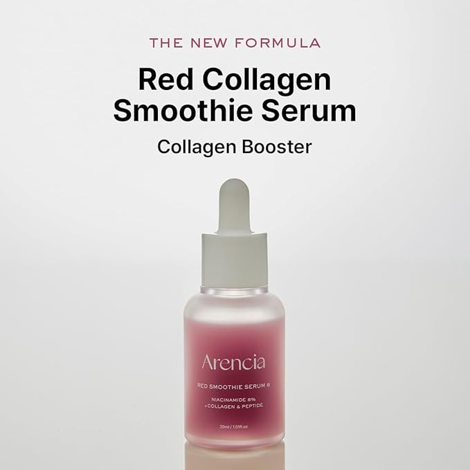 Arencia Red Collagen + Peptide Smoothie Serum 8  30ml