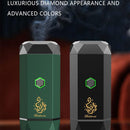 Portable Bakhoor Burner Diamond Shape Green Color