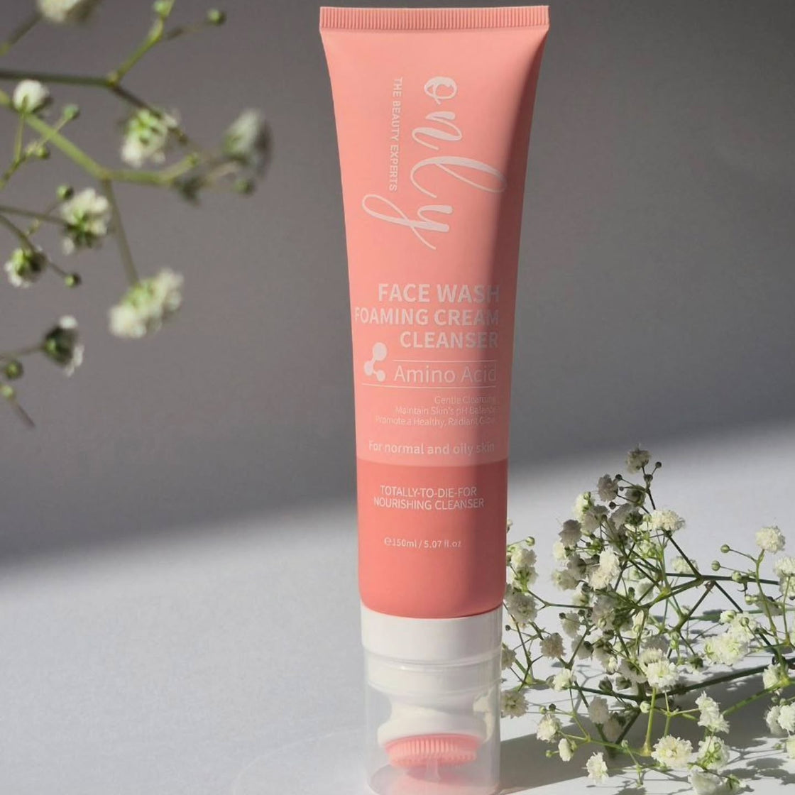 Only Beauty-Experts Amino Acid Face Wash Foaming Cream Cleanser 150ml