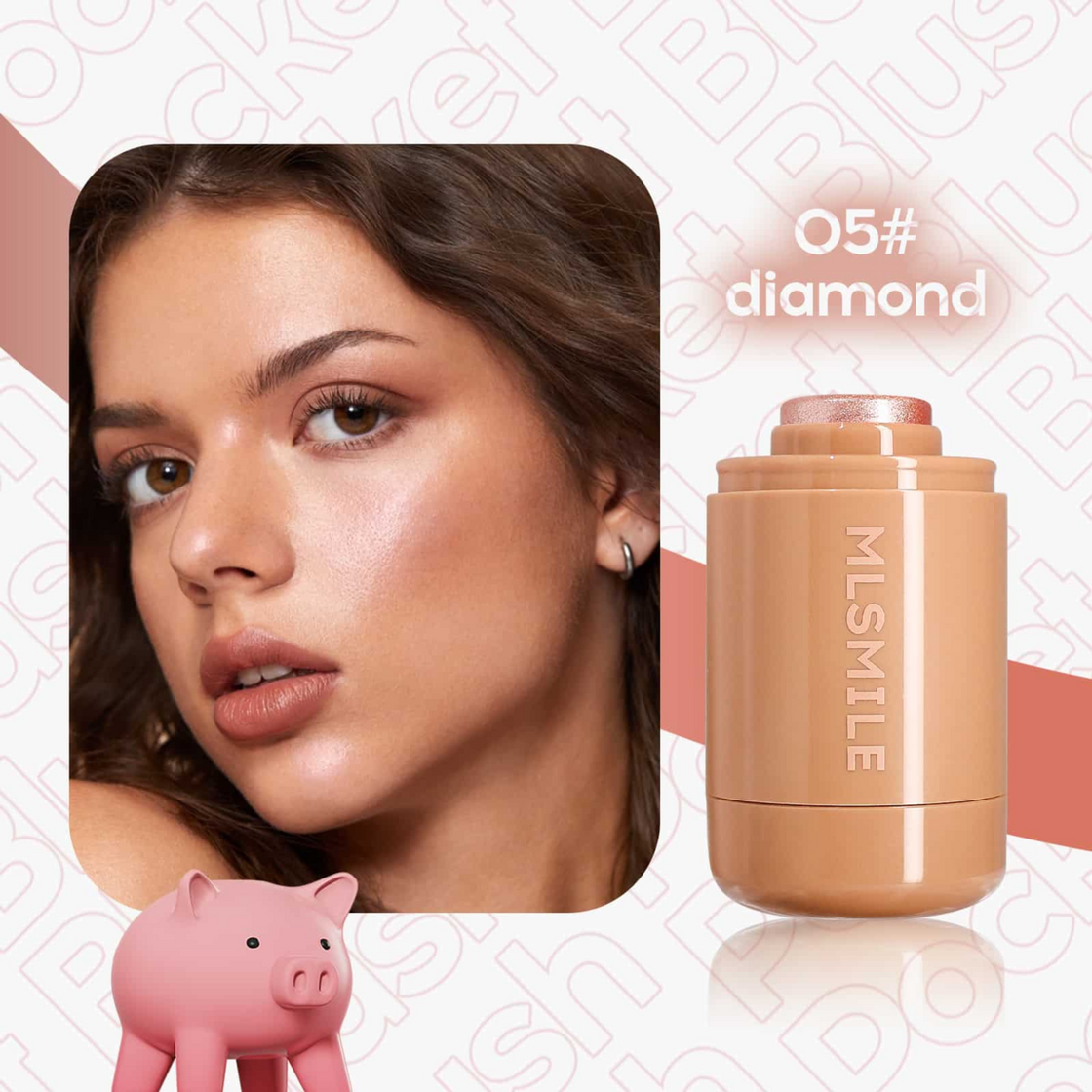 ML Smile Pocket Blush and Highlight 7.5g