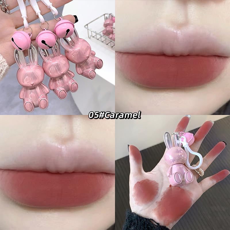 GEGE BEAR Pink Rabbit velvet mist lip cream 1.8g