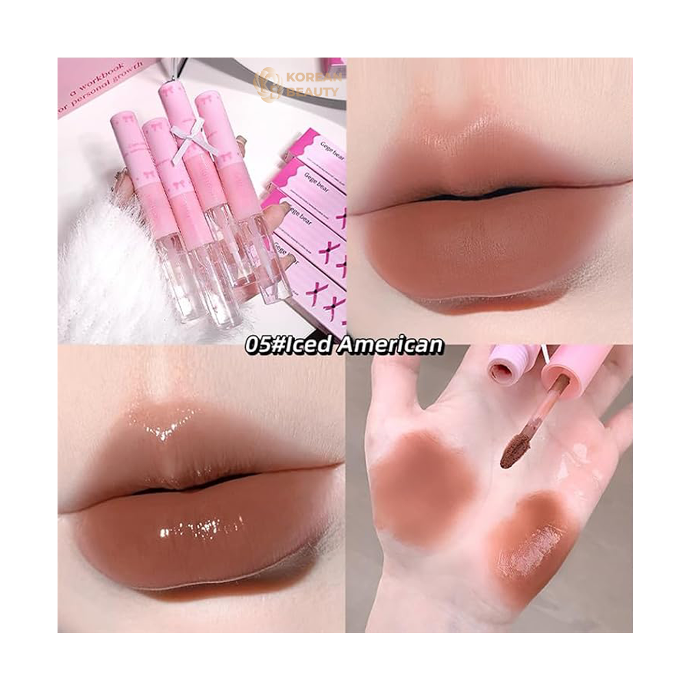 GEGE BEAR Light Color Double Raincoat Lip Glaze