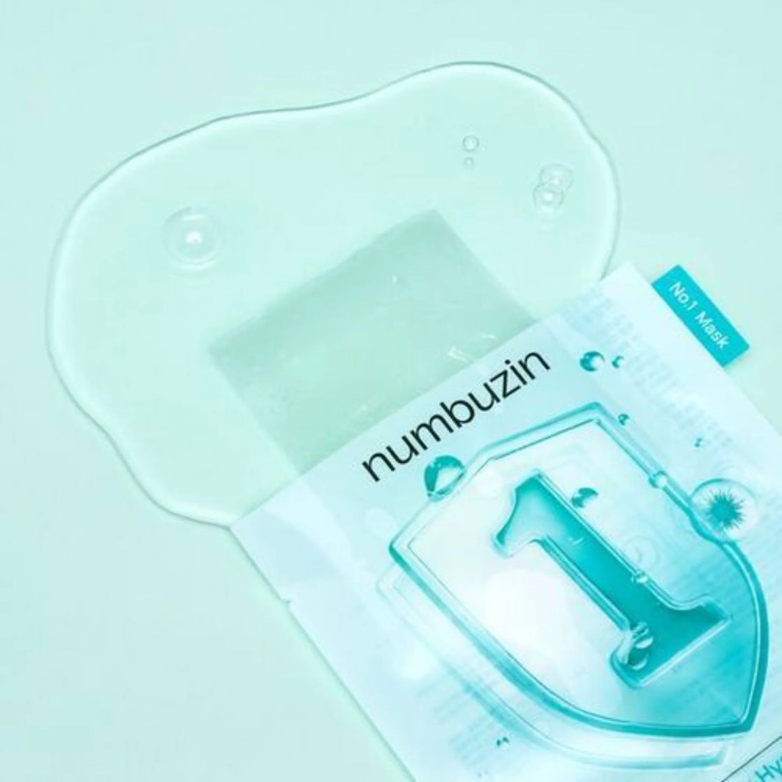 Numbuzin No.1 Pantothenic B5 Hyaluronic Active Clear Mask Sheet 4pcs/Box