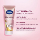 VASELINE Gluta-Hya Dewy Radiance 300ML & Flawless Glow Serum, 300 ML