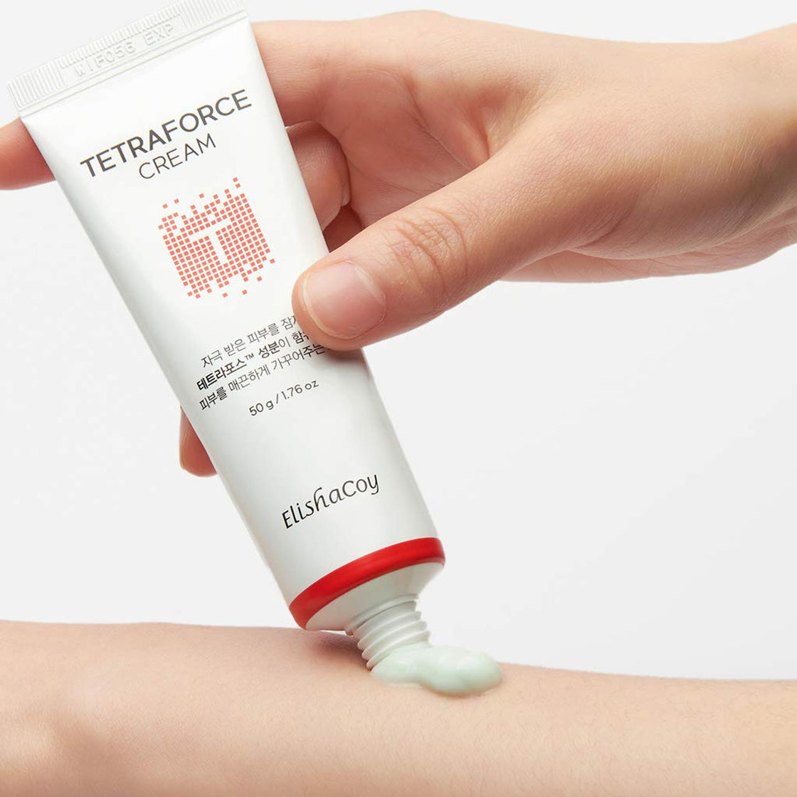 Elishacoy tetraforce Cream 50g - Tea tree and centella asiatica Contained Skin Calming Facial Cream, Hyaluronic Acid Deep Moisturizing Care, Sebum Control & Pore Care for Oily Acne Prone Skin