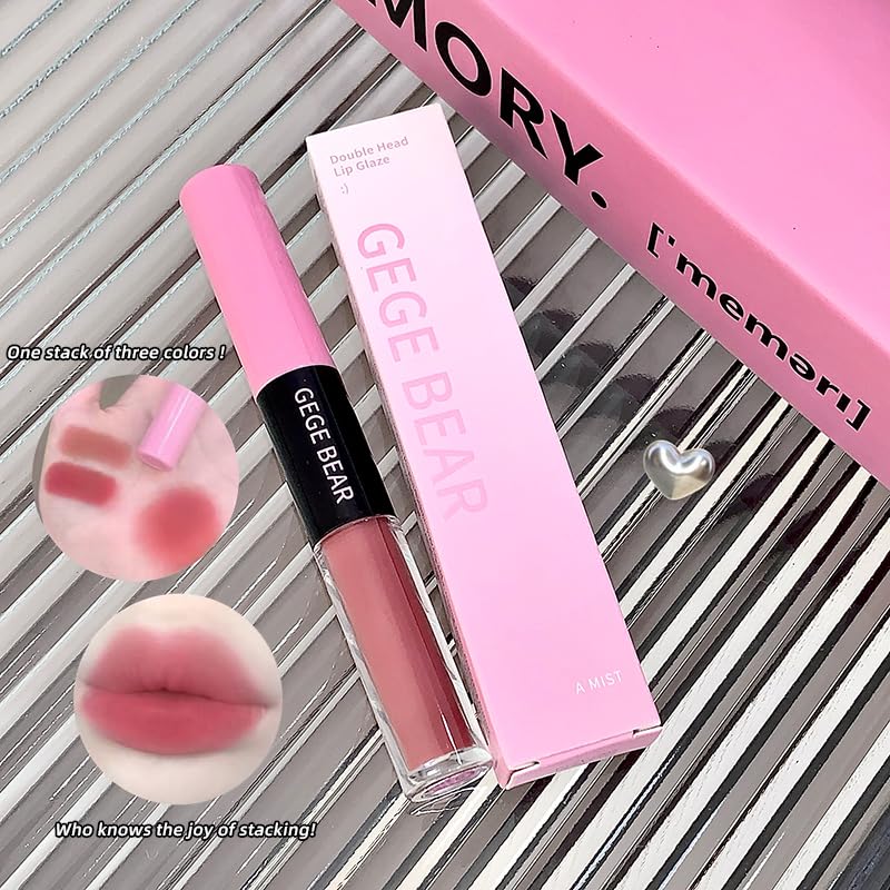 GEGE BEAR Double Head Lip Glaze 1.8ml