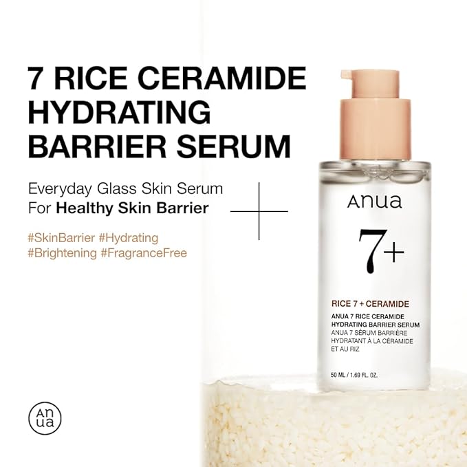 ANUA rice ceramide 7 hydrating barrier serum 50 ml