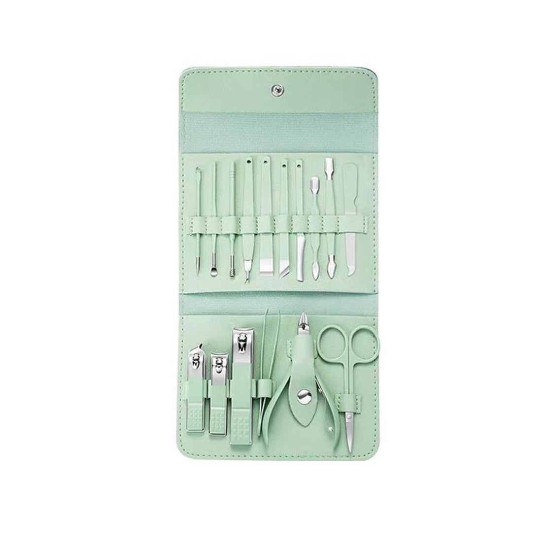 Sensation luxury Manicure Set Sea Foam 16Pcs