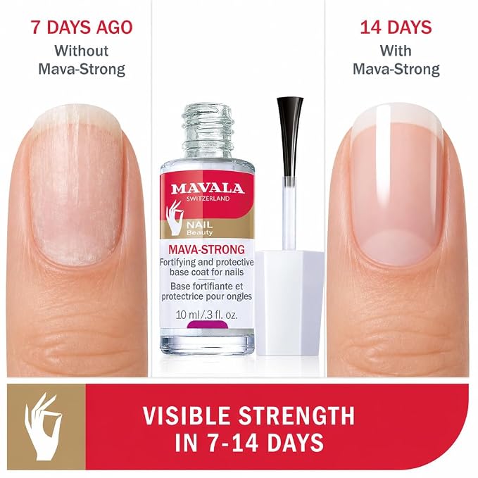Mavala Mava strong fortifying and protective base coat for nail 10 ML