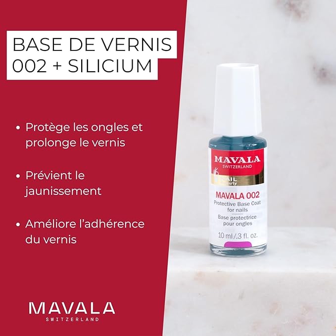 MAVALA 002 DOUBLE ACTION PROTECTIVE BASE COAT  10ML