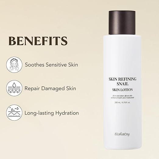 Elishacoy Skin Refining Snail Skin Lotion 200Ml
